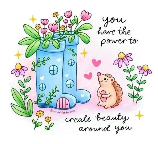 Create beauty around you