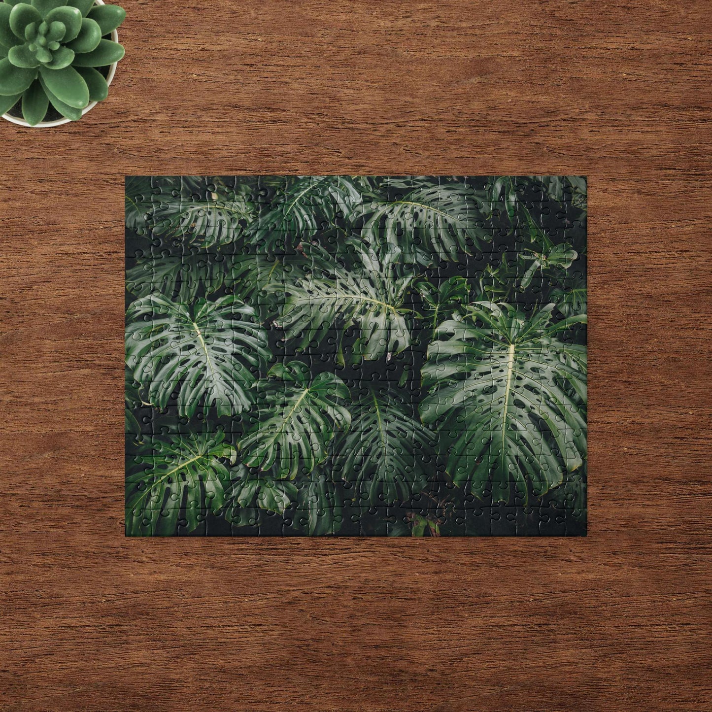 Jungle Monstera Jigsaw Puzzle